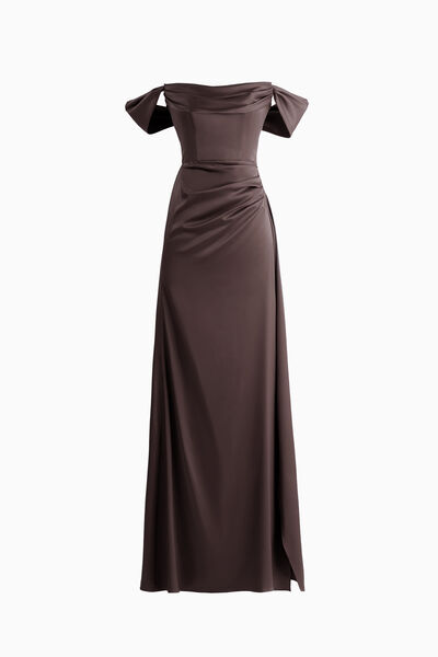 Vestido longo Diaspro