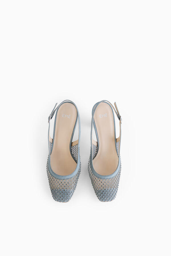 Slingback con strass