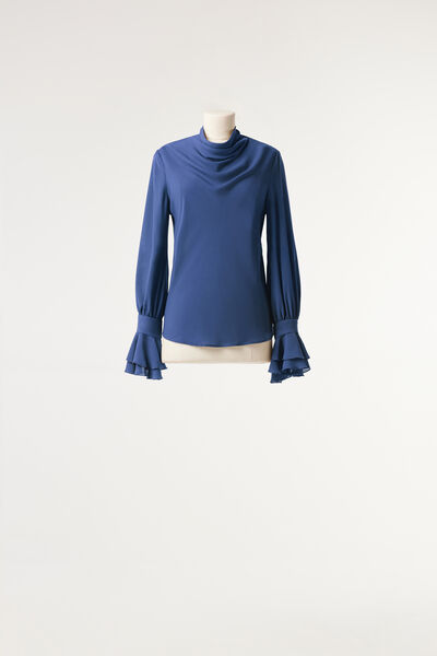 Georgette-Bluse