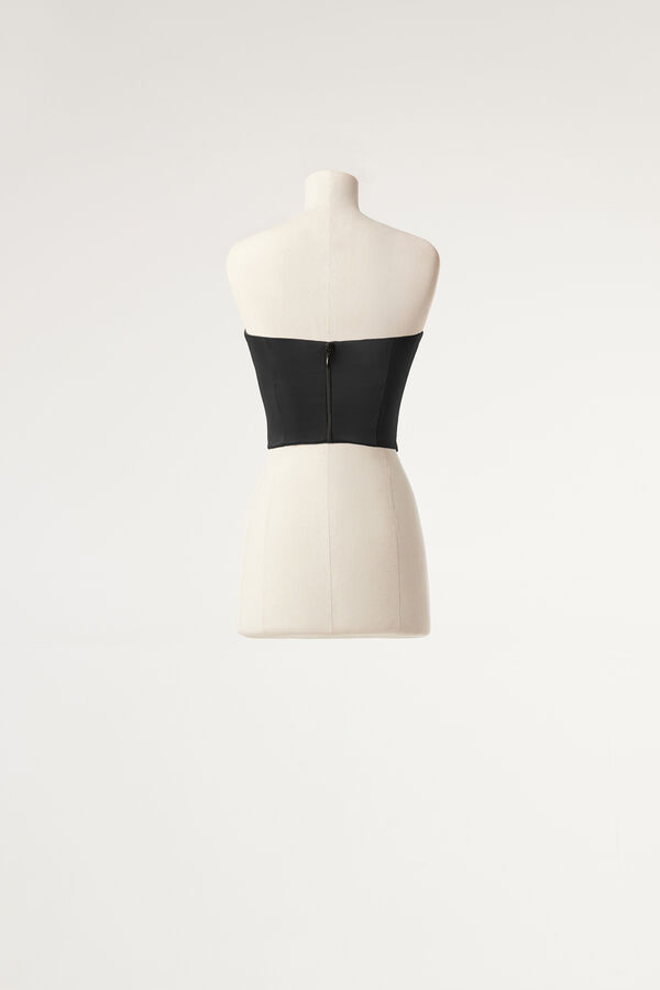 Bustier em cetim
