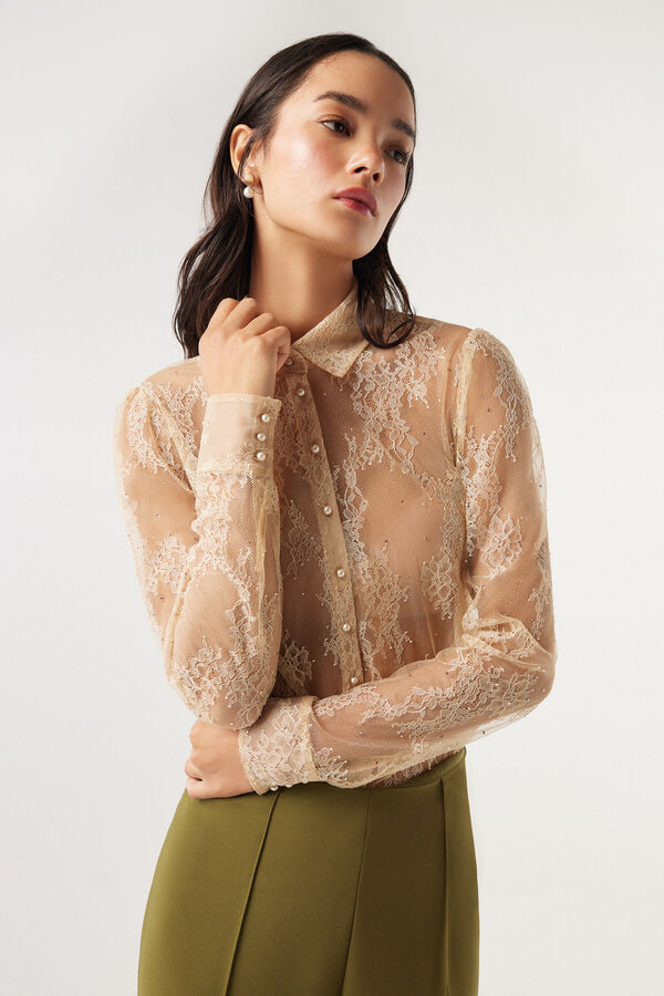 Camicia con fiocco