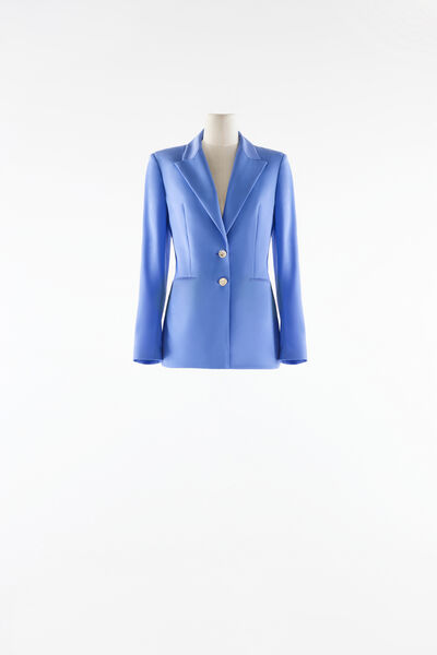 Blazer à simple boutonnage