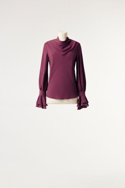 Camicia in georgette
