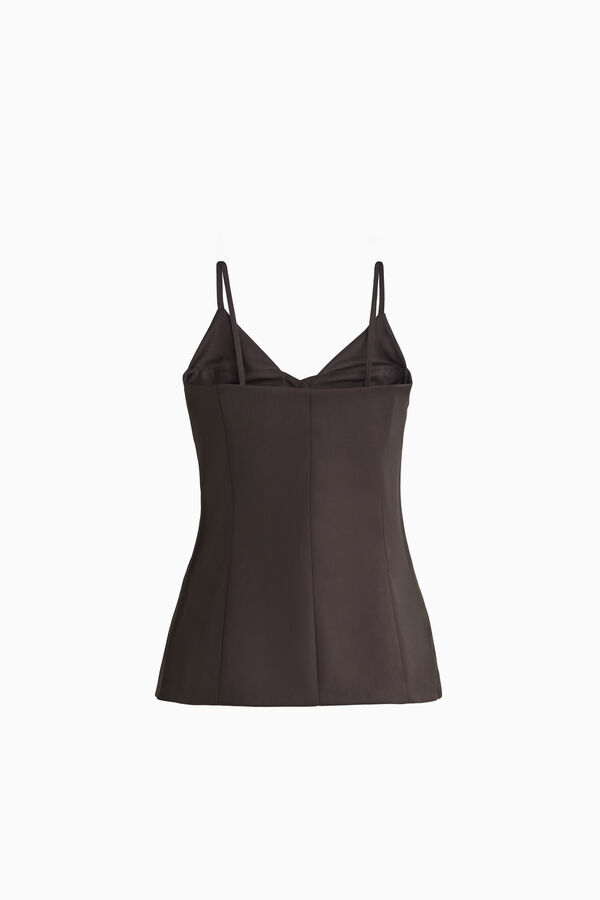 Flannel Bustier Waistcoat