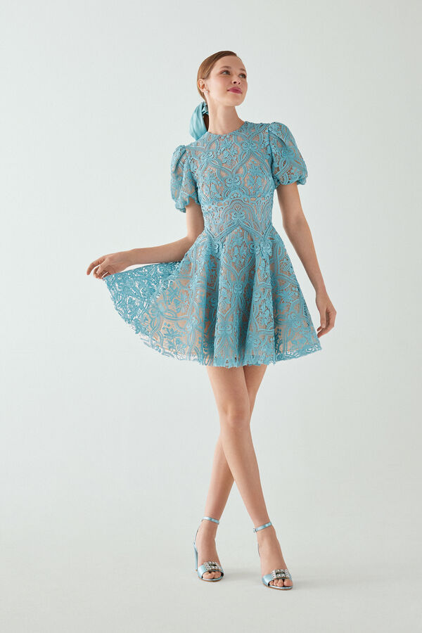 Vestido Corto Argento