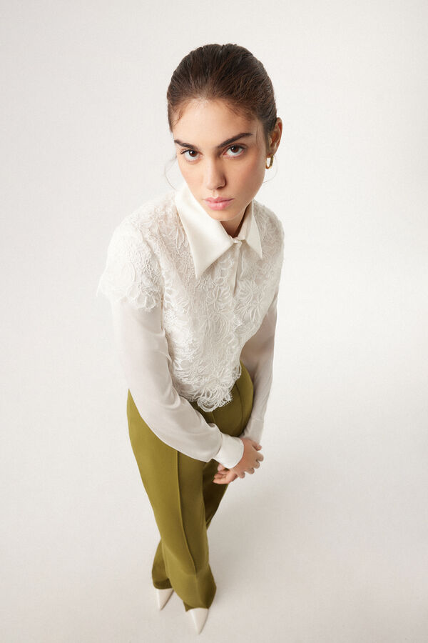 Rebrodé lace bolero