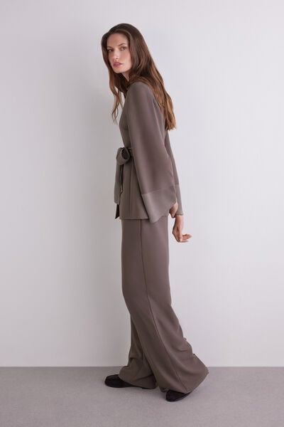 Blazer a kimono con cintura