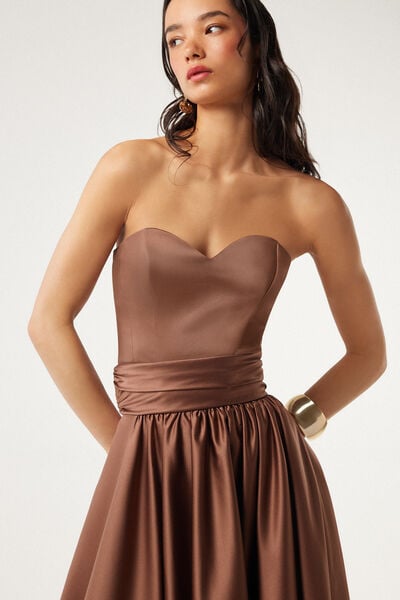 Bustier in raso