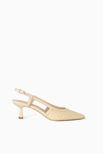 Geflochtener Slingback