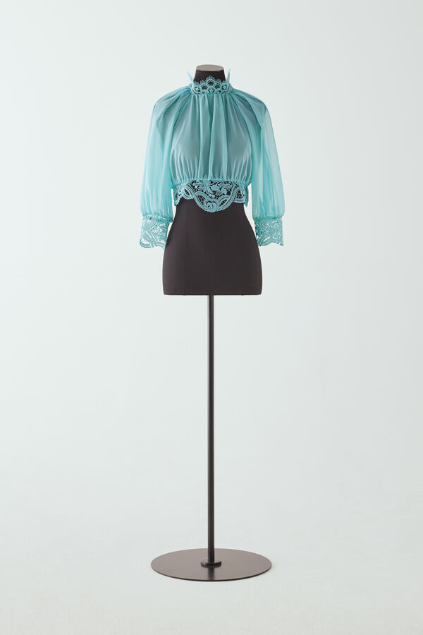 Bolero in Chiffon e Pizzo