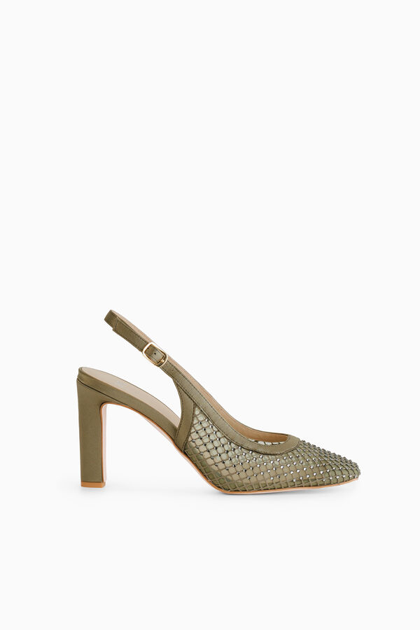 Slingback con strass