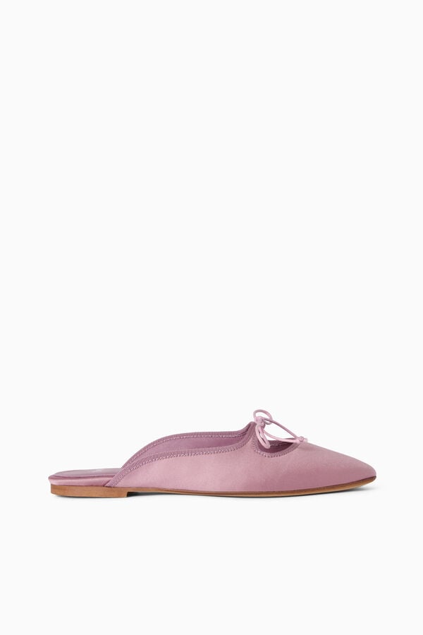 Mules en satin