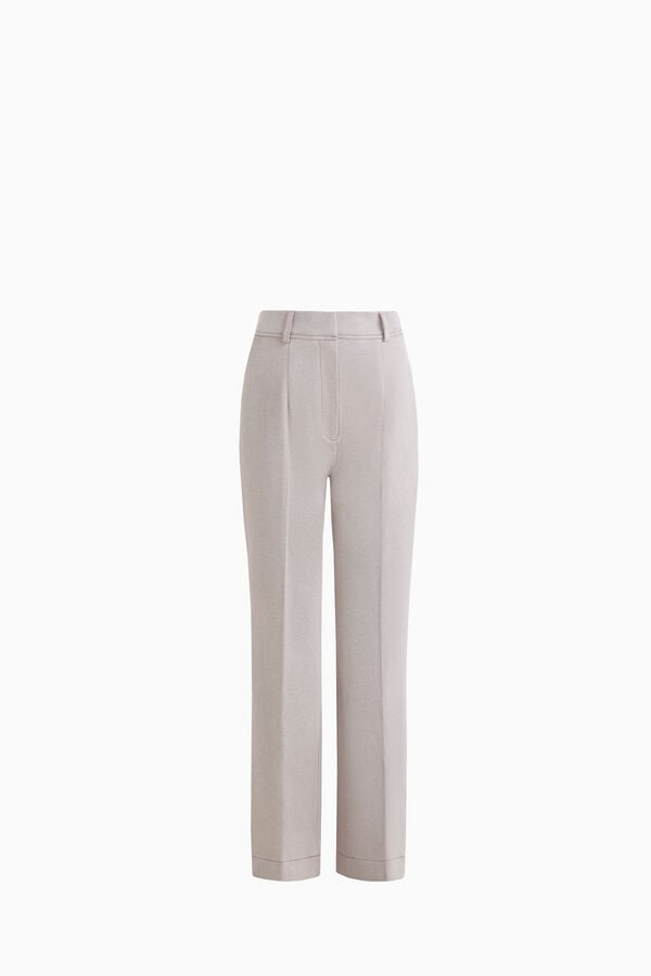 Zigarettenhose aus Stretch-Twill