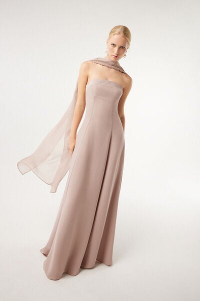 Ebonite Long Dress