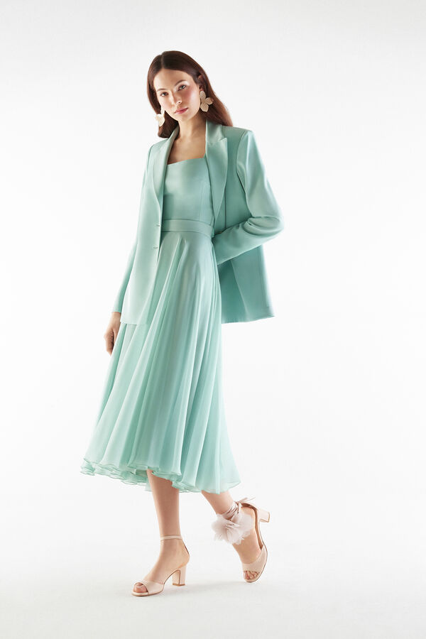 Midi Skirt in Chiffon