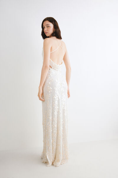 Abito Lungo Crisantemo