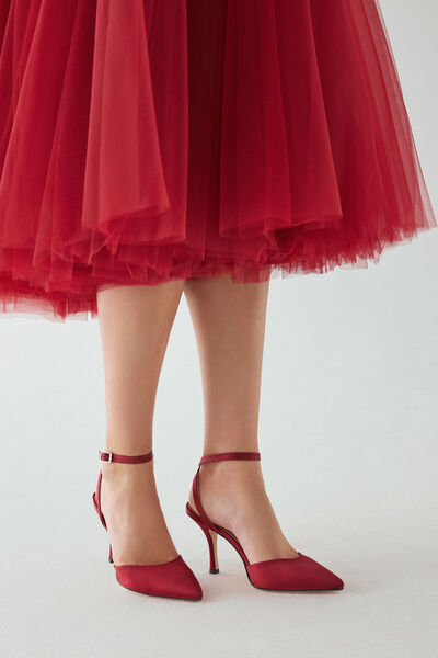 Satin Pumps