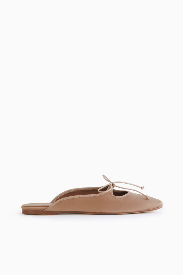 Mules en satin