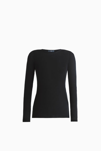 T-shirt en Laine M&eacute;rinos Col Rond