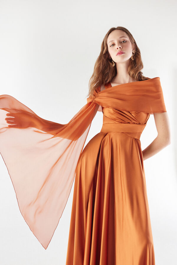Collo in chiffon
