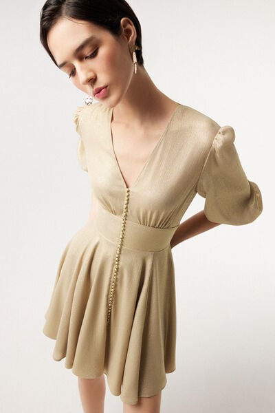 Neonkurzes Kleid