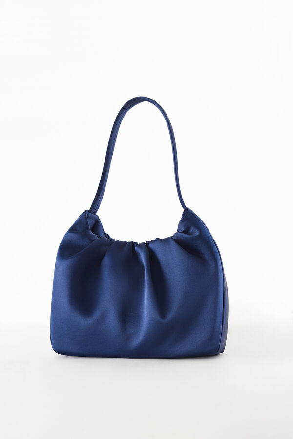 Shoulder bag in raso