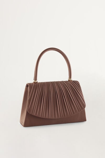 Borsa rigida in raso
