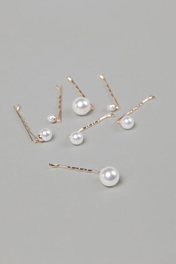 Épingles à cheveux avec perles