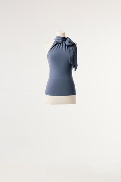 Camicia con fiocco