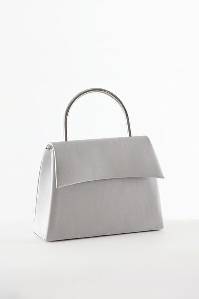 Borsa rigida in raso