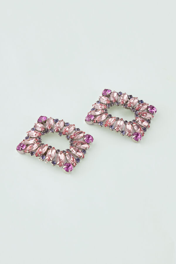 Jeweled shoe clips