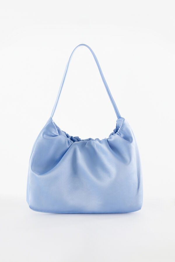 Shoulder bag in raso