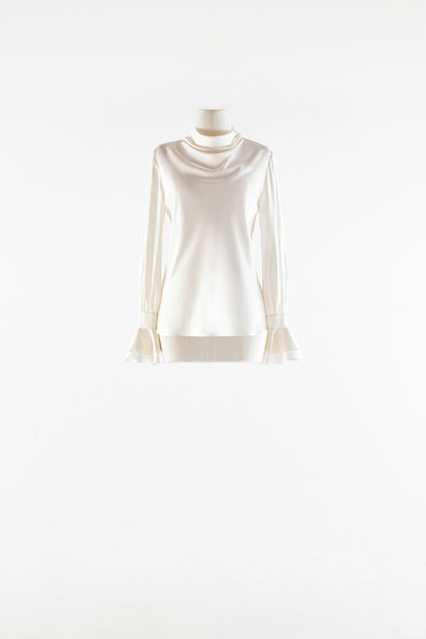 Camicia in raso