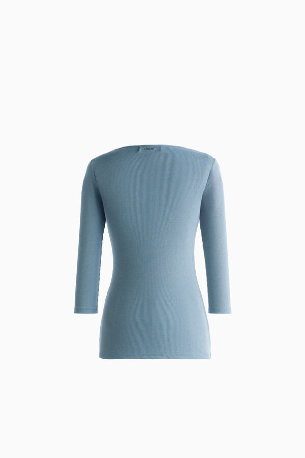 Pullover mit Bootsausschnitt