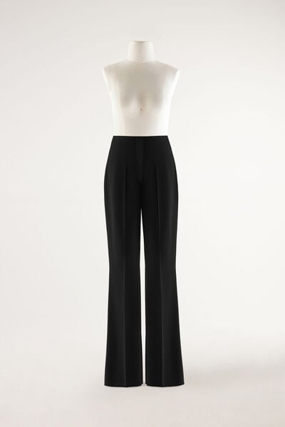Crepe Trousers