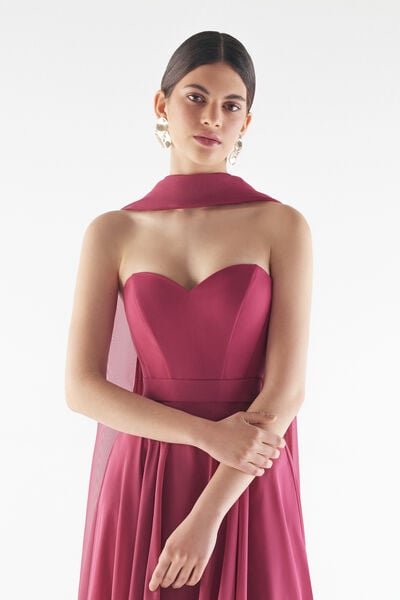 Bustier scollo a cuore