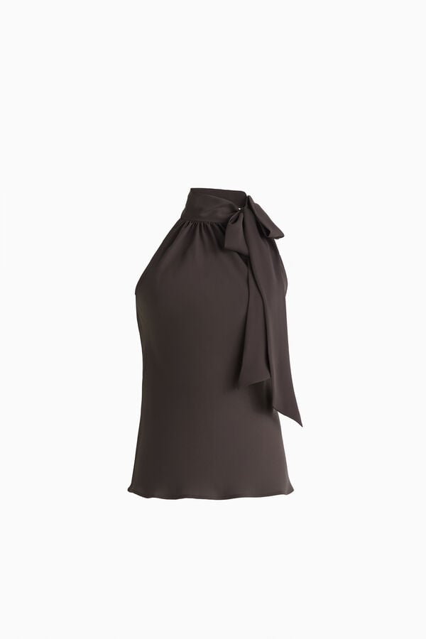 Camicia con fiocco