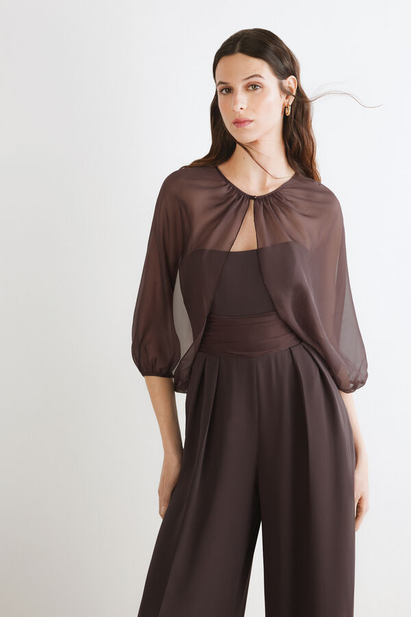 Bolero aus Chiffon