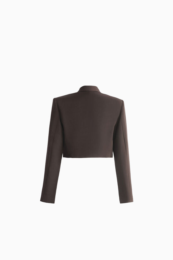 Cropped blazer
