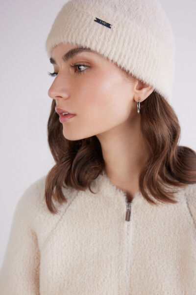 Fluffy Knit Beanie