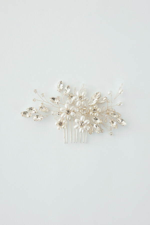 Kamm mit Perlen und Strass