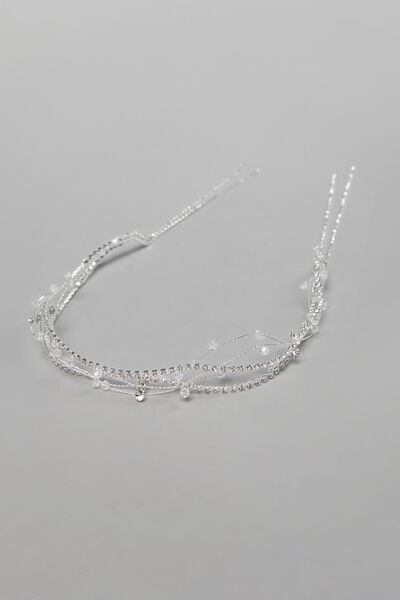 Accessorio capelli cerchietto con strass