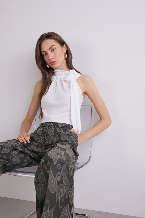 Blouse with Bow