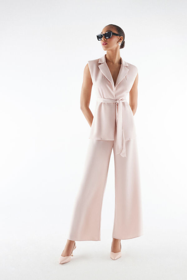 Pantalone in crepe