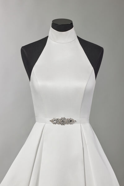 Belt with strass