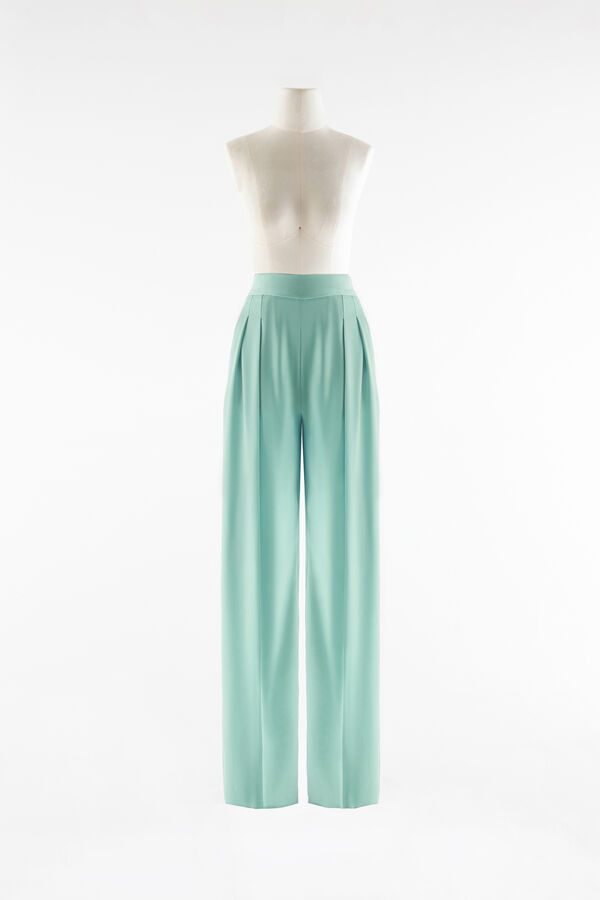 Crepe Trousers