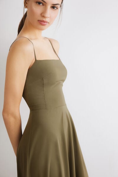 Midi-Kleid Auge