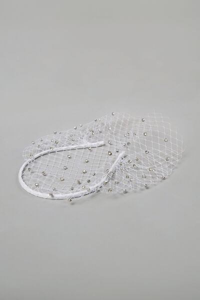 Serre-t&ecirc;te avec voilette