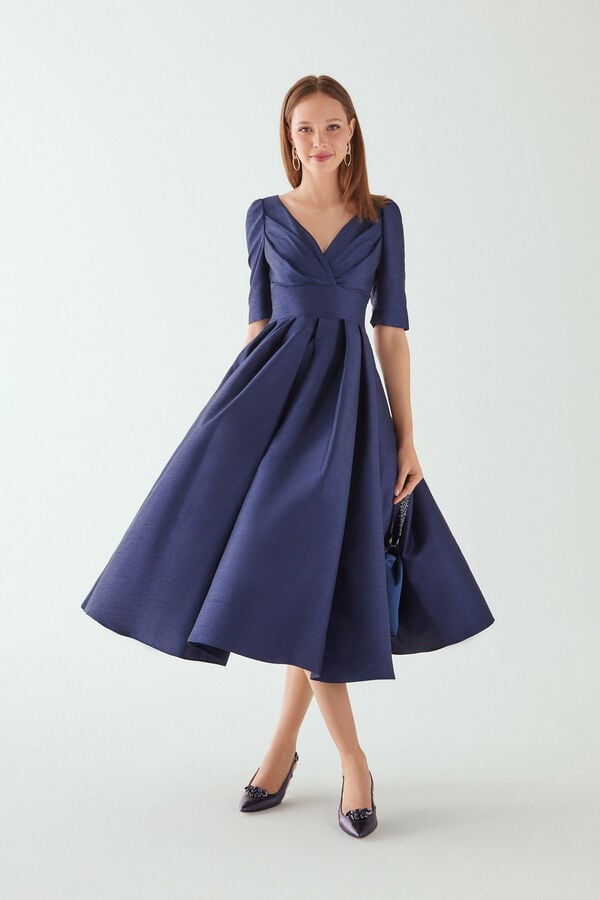 Vestido midi Galena