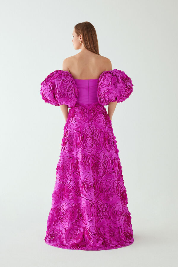 Long Hibiscus Dress